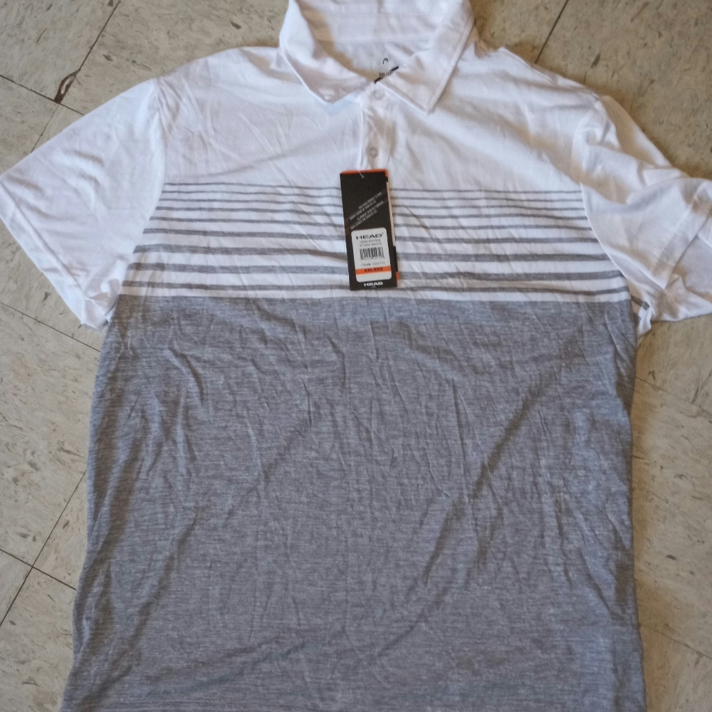 Brand new Xxl mens head icon polo short sleeve